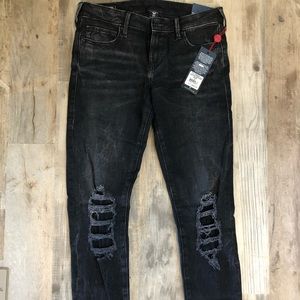 True Religion “HALLE”  Mid-Rise Super Skinny